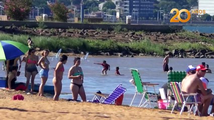 El agua fue el alivio cuando la temperatura no dio tregua en Misiones