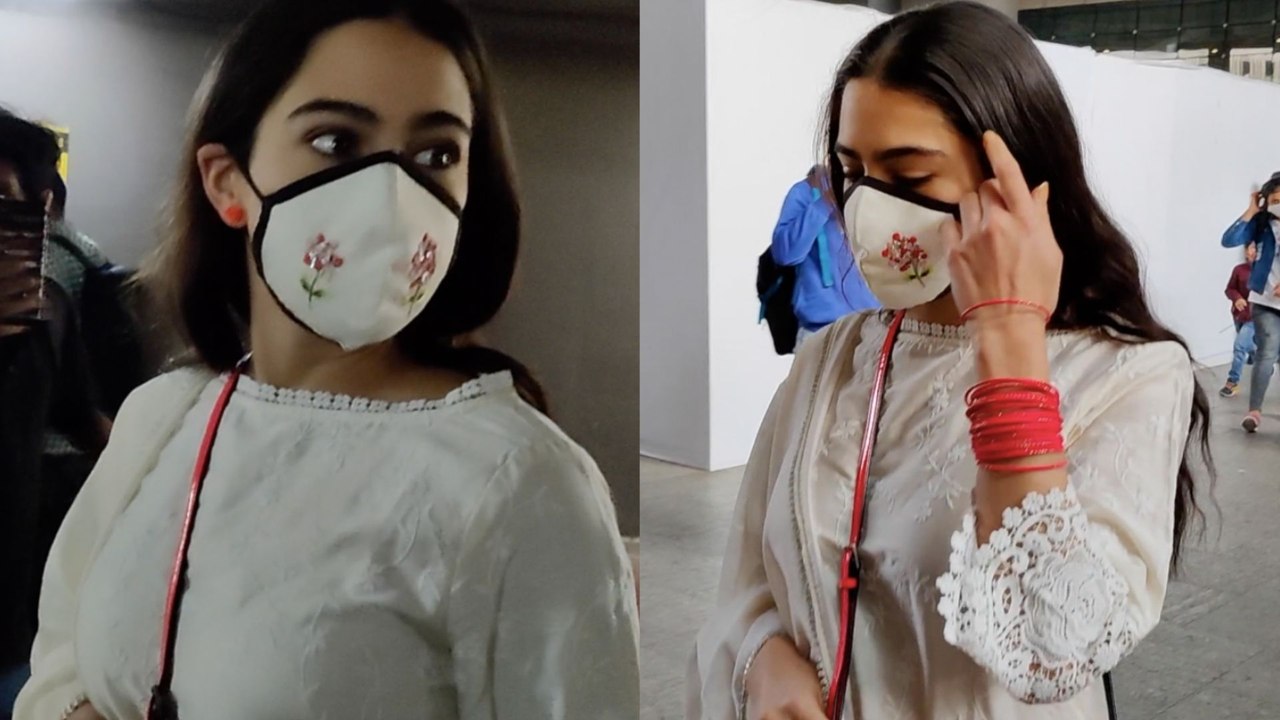 Sara Ali Khan spotted at Airport as she is back after New Year Celebration | FilmiBeat