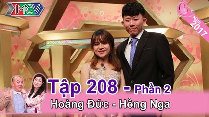 Chồng 'giấu tuổi' để được làm quen cô vợ lớn hơn 2 tuổi | Hoàng Đức - Hồng Nga | VCS #208 