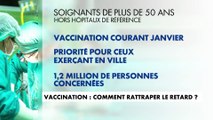 Coronavirus : Comment rattraper le retard en France alors que seulement quelques centaines de personnes ont été vaccinées