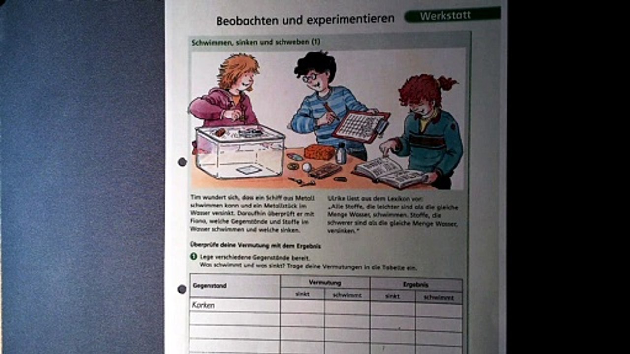 Sachunterricht zu Hause Teil 1