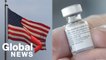 Coronavirus: Concern in US over slow rollout of COVID-19 vaccine
