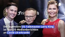 US-Talkmaster Larry King mit Covid-19 im Krankenhaus