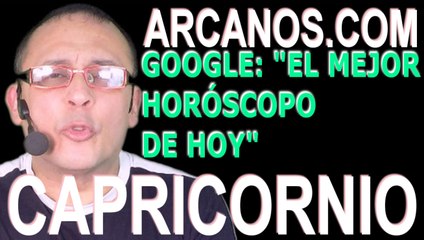 CAPRICORNIO - Horóscopo ARCANOS.COM 3 al 9 de enero de 2021- Semana 02