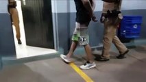 Rapaz é preso pela PM ao invadir empresa na Av. Barão do Rio Branco