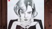 The Queen's Gambit - Drawing Beth Harmon's Portrait(Anya Taylor-Joy)
