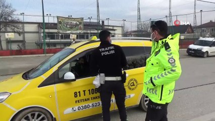 Kısıtlamaya rağmen sokağa çıkanlara ceza yağdı