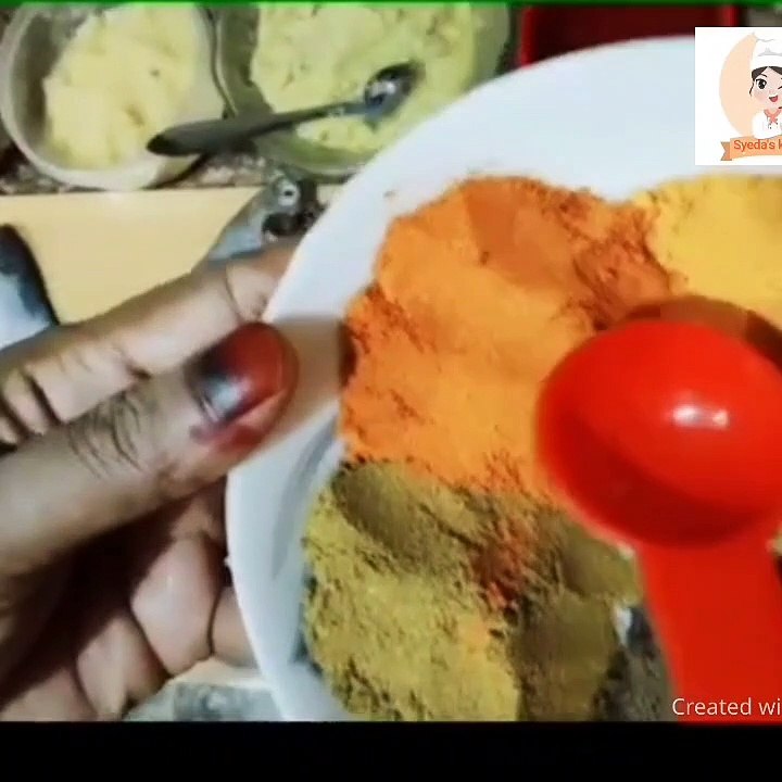 #Golden rupchada fry & Spicy rupchada curry