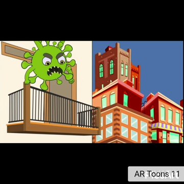 Happy New year 2021 | 3D Animation of Happy New year 2021 | bye-bye 2020 | Art And crafts With Golden Bird & AR Toons 11