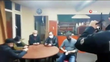 Dernek görünümlü kumarhaneye baskın