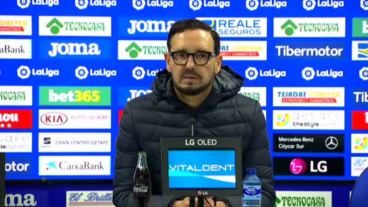 Bordalás: "Solo los perdedores se entregan, nosotros no somos perdedores, somos ganadores"