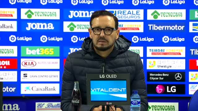 Bordalás: Solo los perdedores se entregan, nosotros no somos perdedores, somos ganadores