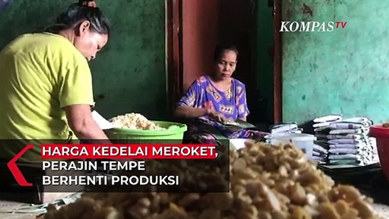 Harga Kedelai Meroket, Sebagian Produsen Tahu Tempe Berhenti Produksi