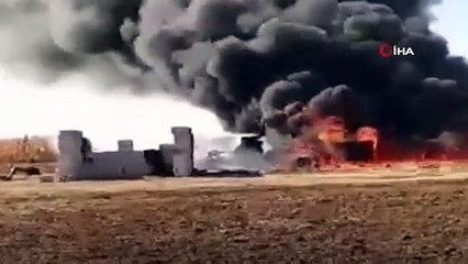 - Suluk beldesinde büyük yangın