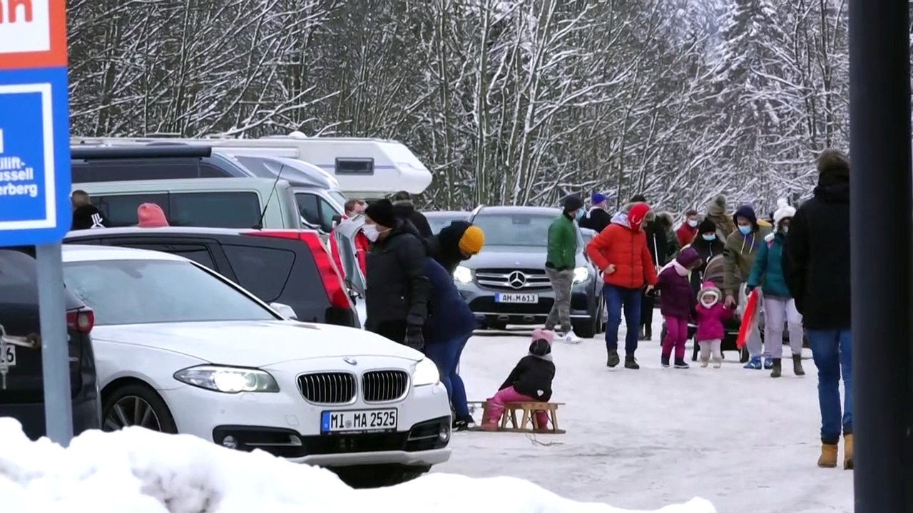 Ansturm der Schneehungrigen: Winterberg macht dicht