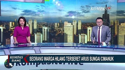 Seorang Kuli Panggul Hilang Terseret Arus Sungai Cimanuk Majalengka