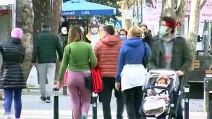 Bağdat Caddesi, sokağa çıkma kısıtlamasında böyle görüntülendi