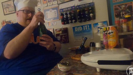 Tank Cooks Grill Cheese