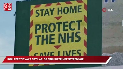 İngiltere’de vaka sayıları 50 binin üzerinde seyrediyor