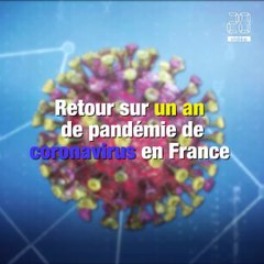 Скачать видео: Coronavirus: Retour sur un an de pandémie en France