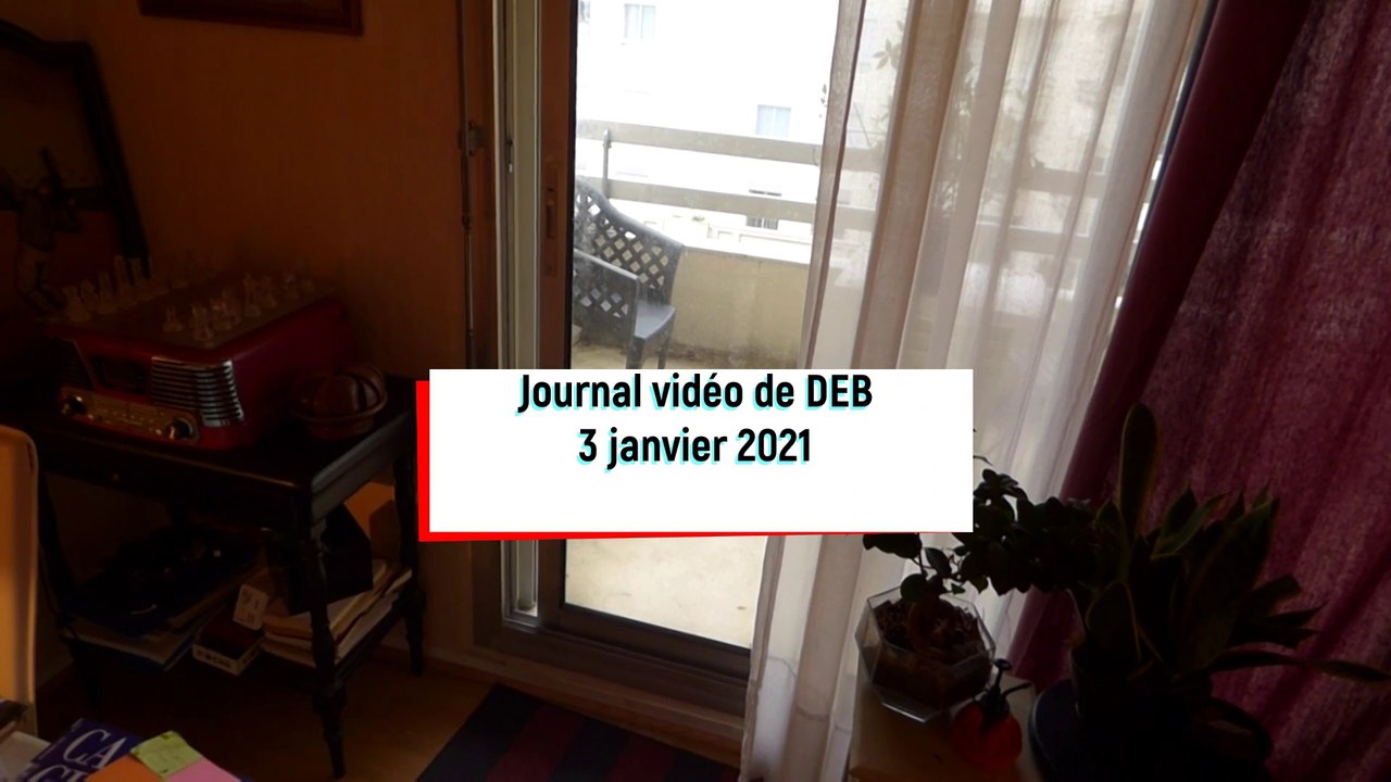 journal vidéo 3 janvier 21