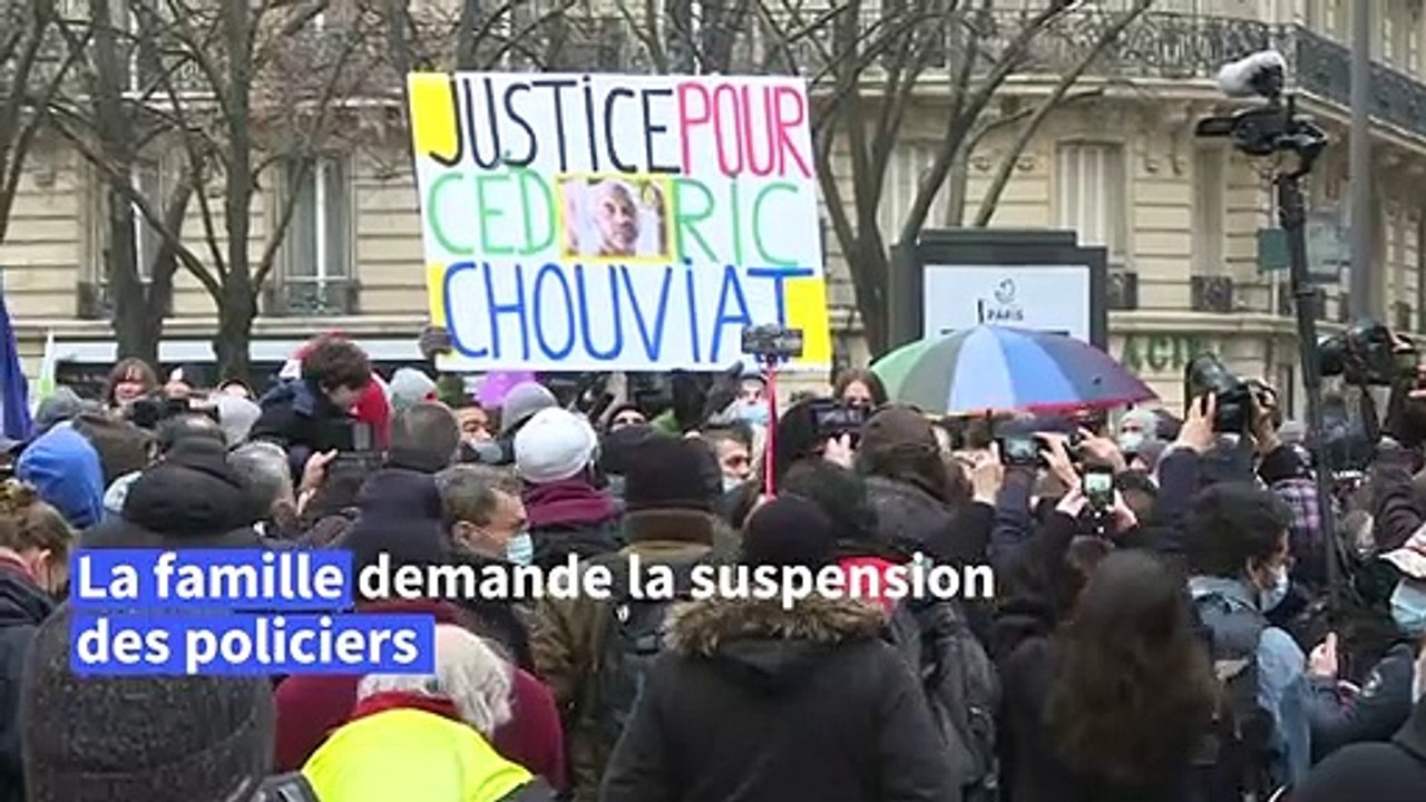 Cédric Chouviat: une marche contre les violences policières, un an après sa mort