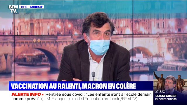 L'épidémiologiste Arnaud Fontanet espère une rentrée à l'automne 2021 sans mesures et ne voit pas d'autres solutions que le vaccin pour y arriver