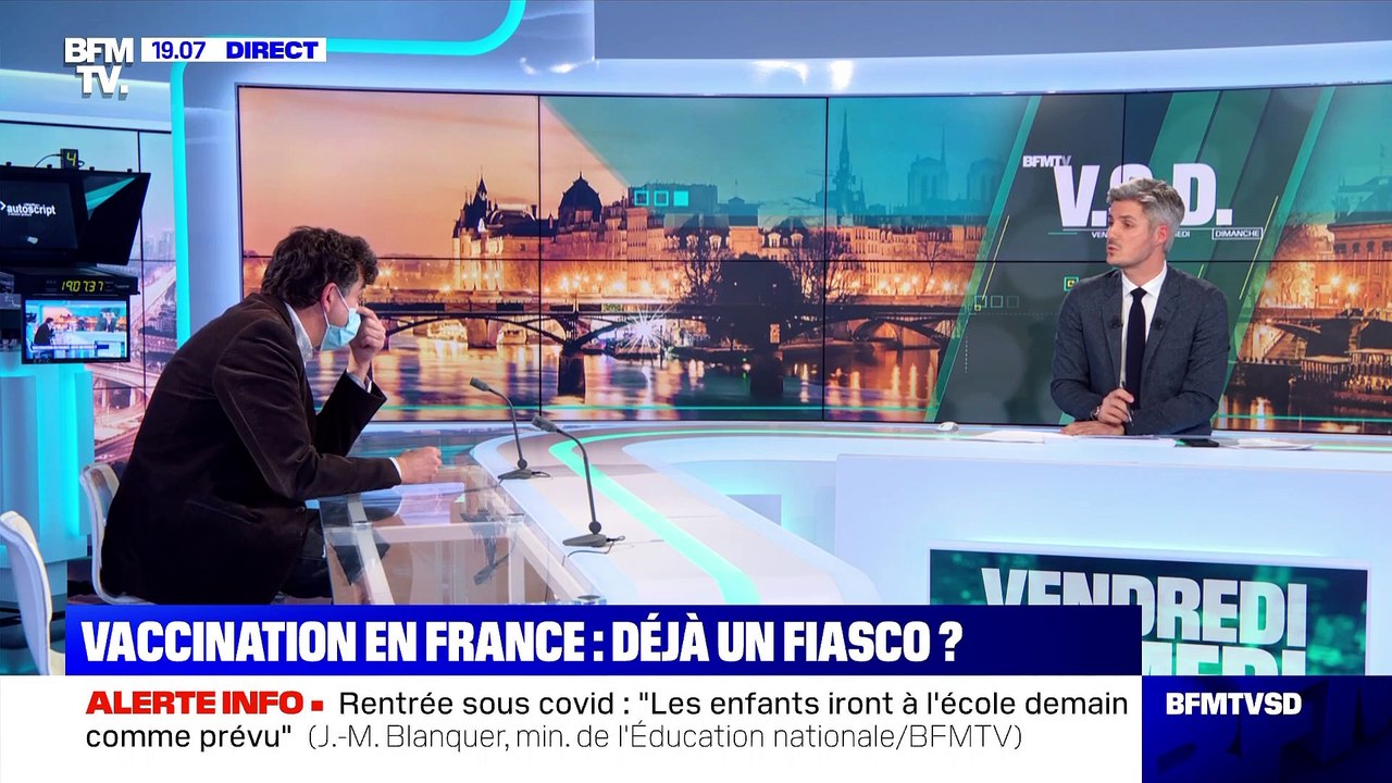 Arnaud Fontanet "espère une rentrée à l'automne 2021 sans mesures et ne voit pas d'autres solutions que le vaccin pour y arriver" - 03/01