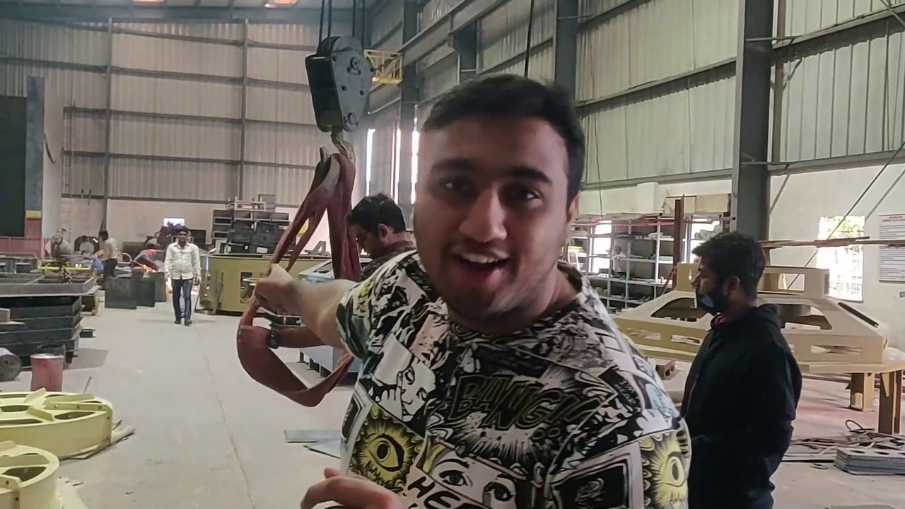 BUNGEE JUMPING IN A FACTORY  | FACTORY TOUR