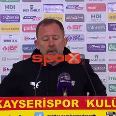 Sergen Yalçın: "Güçlü bir takımız"