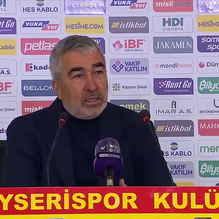 Samet Aybaba: "Türkiye'de futbolun ciddi sorunları var"