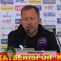 Sergen Yalçın: "1-2 oyuncuyla takımı güçlendirmek istiyoruz"