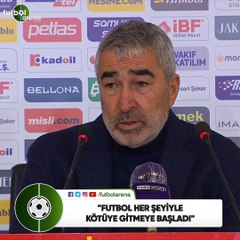 Samet Aybaba: "Futbol her şeyiyle kötüye gitmeye başladı"