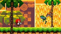 Sprite Animation Knuckles and Tails Vs Sonic