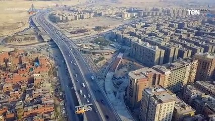 اعمال توسعة وتطوير الطريق الدائرى مع تقاطع الاوتوستراد