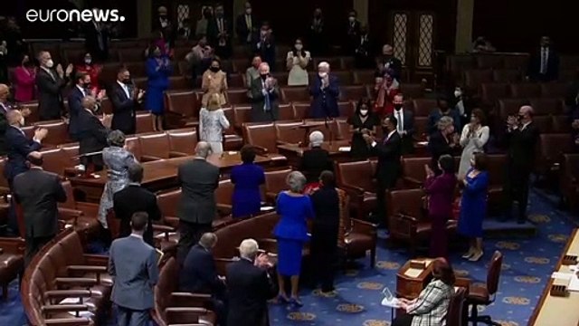 Nancy Pelosi reelegida presidenta de la Cámara de Representantes