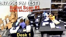 Caught On Video - Vote Counters Scan Same Ballot Batches Multiple Times