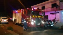 Curto circuito provoca princípio de incêndio em residência no Bairro Santa Cruz, em Cascavel