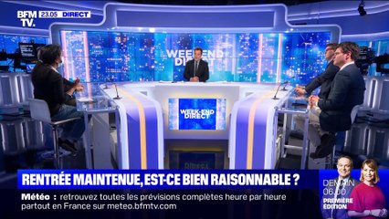 Rentrée maintenue, est-ce bien raisonnable ? - 03/01