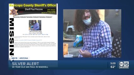 MCSO: Man missing from care facility in Waddell, Arizona