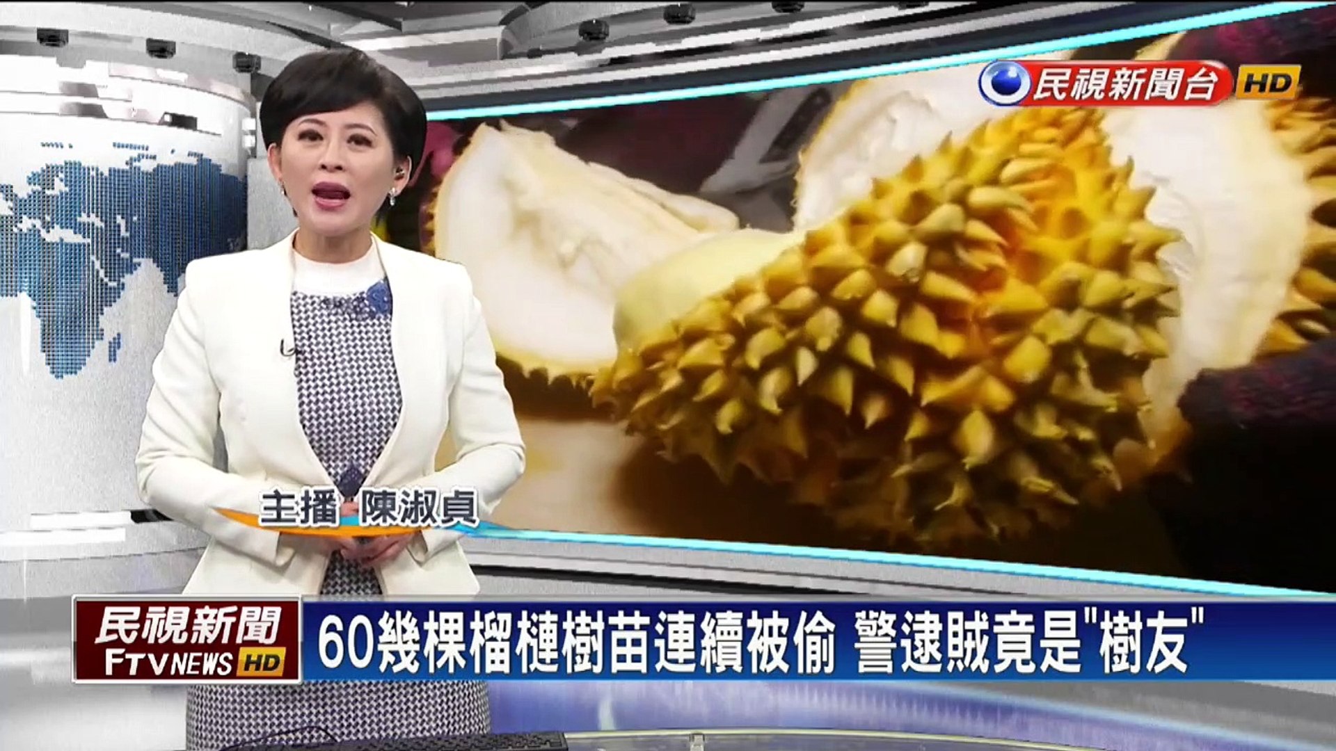 60幾棵榴槤樹苗連續被偷 警逮賊竟是「樹友」