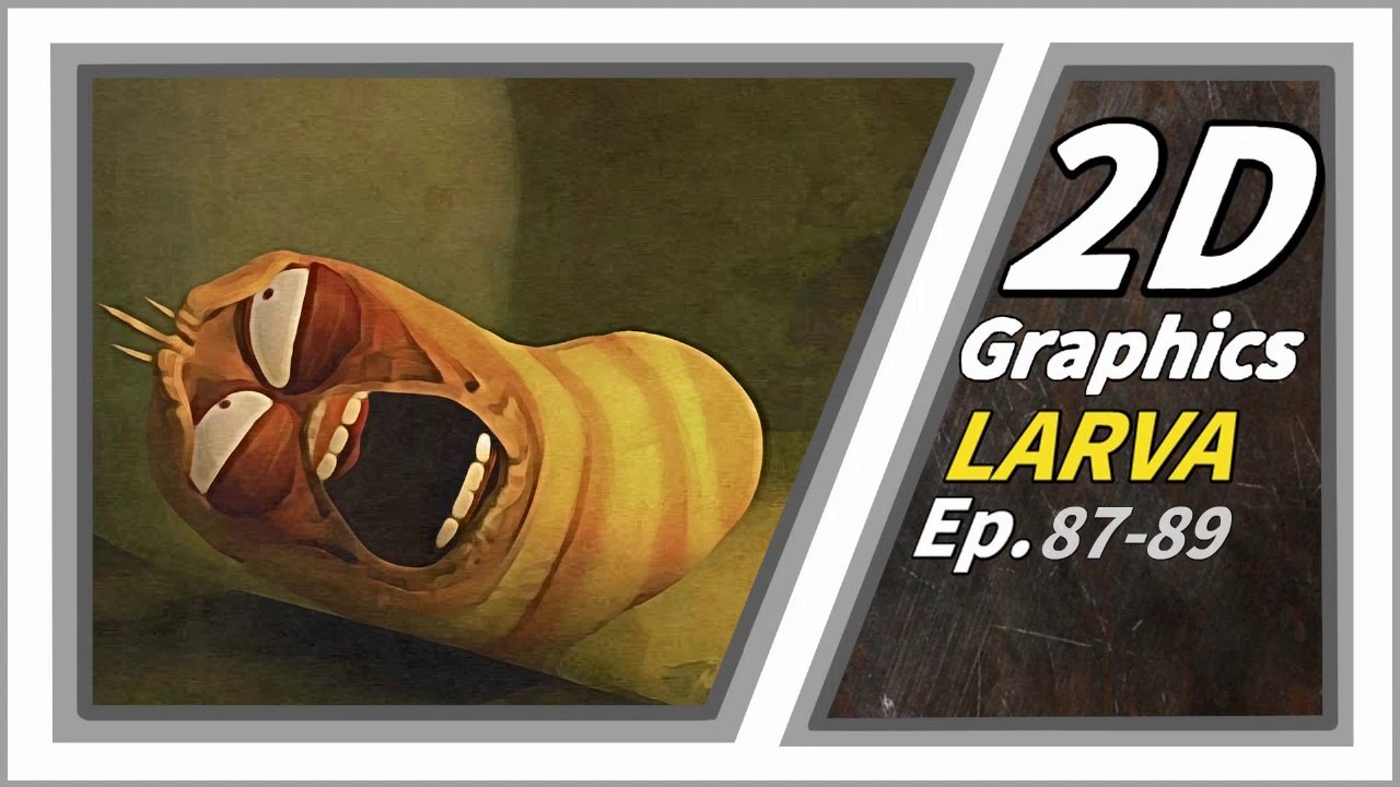 2D GRAPHICS | Larva Episode 87-89| Larva Cartoon |  Larva Official Channel