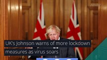 UK's Johnson warns of more lockdown measures as virus soars, and other top stories in health from January 04, 2021.