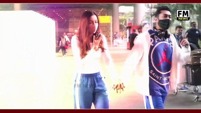 Gauahar Khan & Husband Zaid Darbar Back To Mumbai