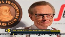 Veteran talk show host Larry King hospitalized with COVID-19  World News  WION News