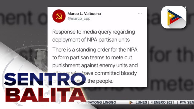 PNP, nakaalerto sa posibleng pag-atake ng mga miyembro ng NPA
