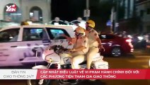 Cập nhật điều luật vi phạm hành chính đối với phương tiện tham gia giao thông