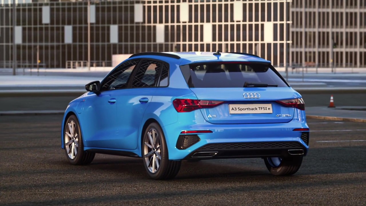 Audi A3 Sportback TFSI e - Systemaufbau und Fahrmodi Animation