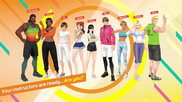 Fitness Boxing 2 - Rhythm and Exercise - Meet the Trainers - Nintendo Switch