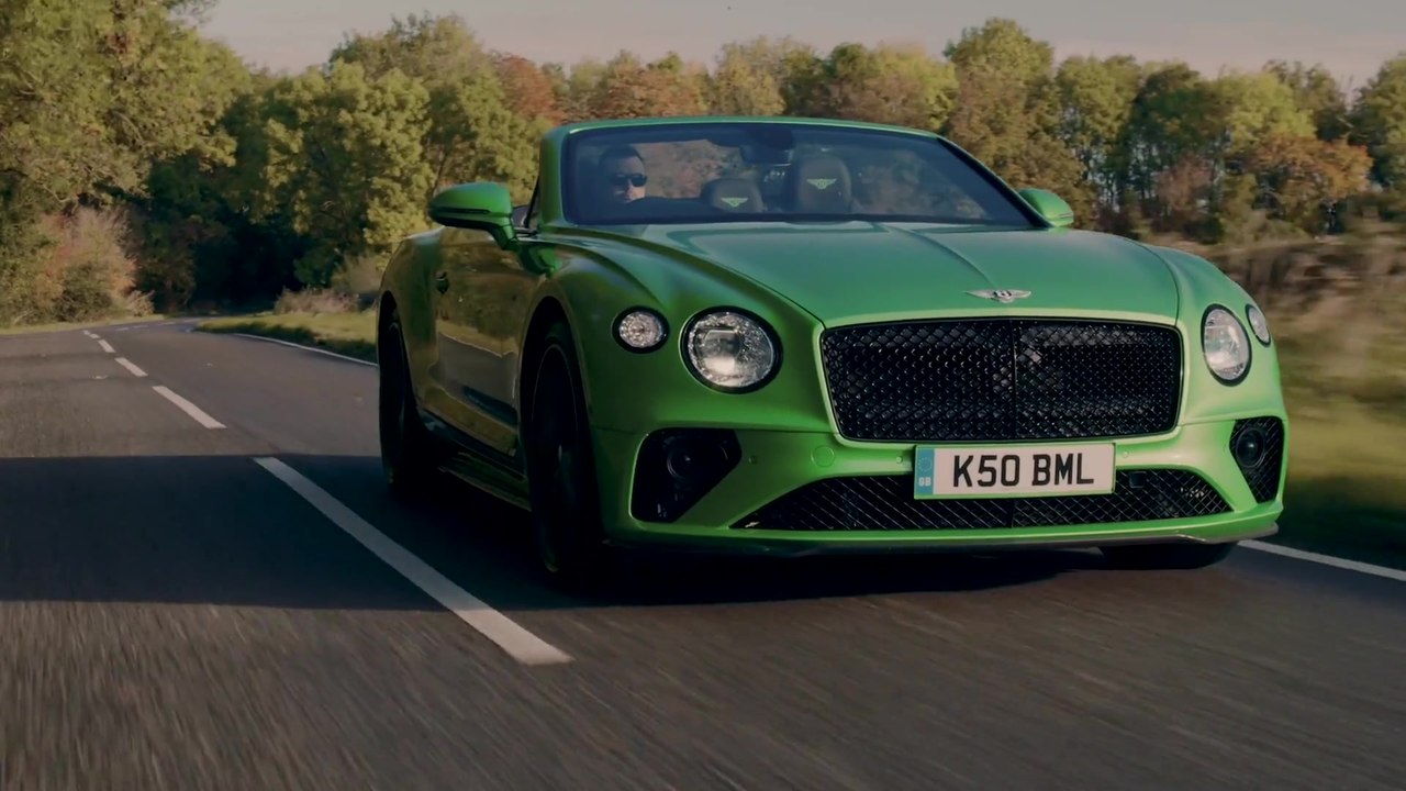 Bentley GTC Preview in Green